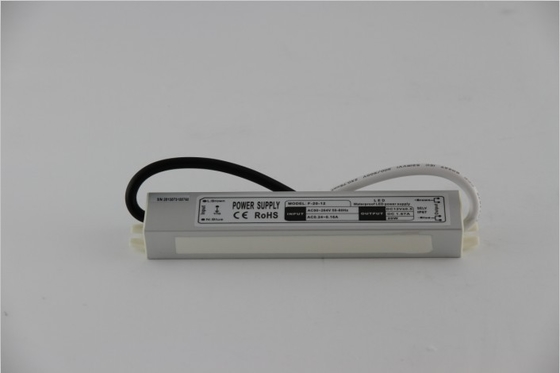 20W 1670mA GB4943 निविड़ अंधकार एलईडी लाइट चालक 12V डीसी IP68, एलसीडी डिस्प्ले बिजली की आपूर्ति