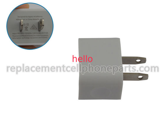 मोबाइल फोन के लिए अमेरिका / यूरोपीय संघ मिनी प्रकार प्लग USB एसी एप्पल iPhone शक्ति अनुकूलक