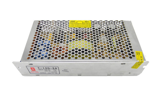 एलसीडी डिस्प्ले स्क्रीन के लिए 120 वाट स्विचन मोड विद्युत आपूर्ति डीसी 24V 5A