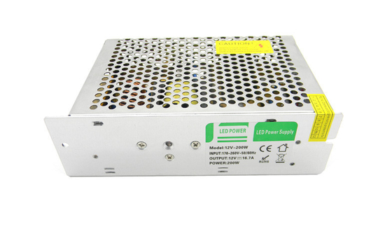 200W डीसी पावर एडाप्टर AC100-240V साथ लगातार चालू करने के लिए एसी स्विचिंग