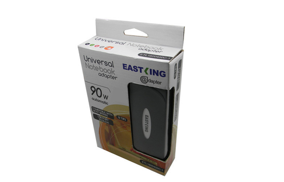 ब्रिटेन / अमेरिका 90W यूनिवर्सल लैपटॉप पावर एडाप्टर स्वत: 5V 2.1A USB एलईडी के साथ