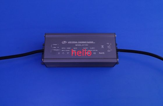 एलईडी रोशनी के लिए 70W एल्यूमीनियम एलईडी लाइट पावर सप्लाई / वाटरप्रूफ पावर सप्लाई