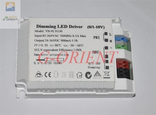 यूनिवर्सल 600mA 0-10V PWM के Dimmable निरंतर वर्तमान एलईडी ड्राइवर बिजली की आपूर्ति