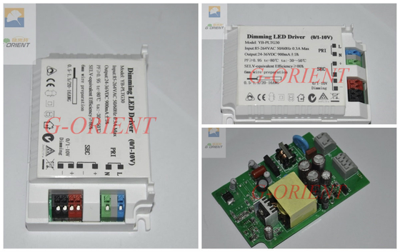 यूनिवर्सल 600mA 0-10V PWM के Dimmable निरंतर वर्तमान एलईडी ड्राइवर बिजली की आपूर्ति