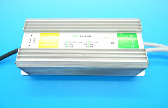 IP67 एलईडी पनरोक चालक DC12V 50W जल सबूत बिजली की आपूर्ति