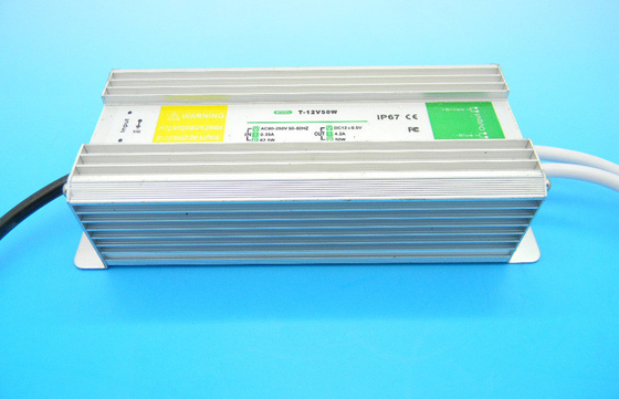 IP67 एलईडी पनरोक चालक DC12V 50W जल सबूत बिजली की आपूर्ति