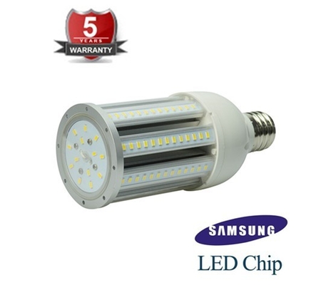 हाई पावर 36W एलईडी Wallpack 110lm / डब्ल्यू, आउटडोर IP65 निविड़ अंधकार एलईडी मकई लैंप बल्ब
