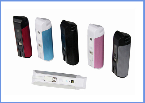 मिनी पोर्टेबल यूएसबी पावर पैक 2200mAh में निर्मित माइक्रो यूएसबी केबल, 18650 बैटरी