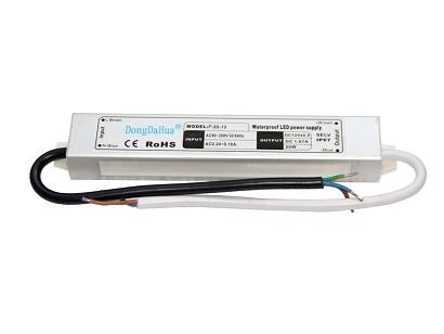 20W 1670mA GB4943 निविड़ अंधकार एलईडी लाइट चालक 12V डीसी IP68, एलसीडी डिस्प्ले बिजली की आपूर्ति