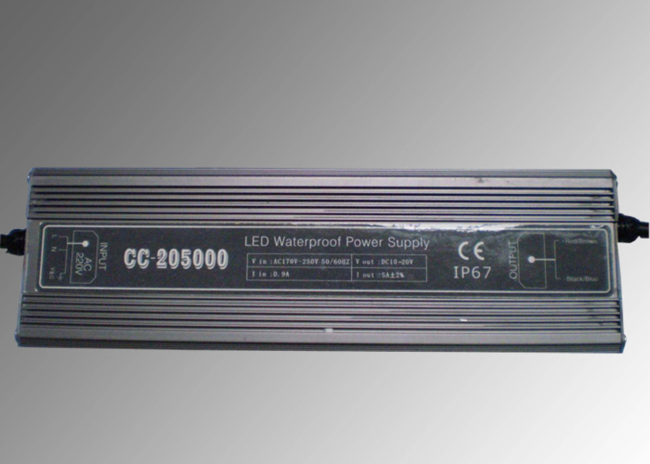 IP65 पीसी सामग्री के साथ 3000hours DC24V 72W सिंगल कलर एलईडी वॉल वॉशर