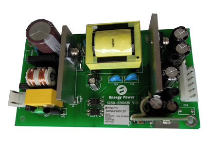 IEC60601-1-2 50W एसी डीसी बिजली की आपूर्ति उत्पादन 12 वी 5 वी पावर कन्वर्टर SC50-220D125